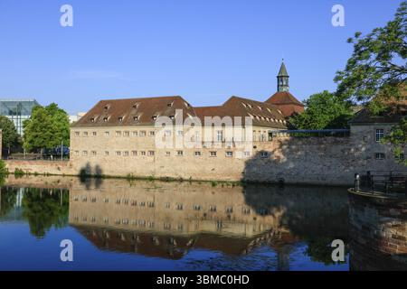 Commanderie Saint-Jean sur l'Ill, Strasbourg vieille ville Strasbourg, Bas-Rhin département, Alsace Alsace, région Grand est, France, Europe Banque D'Images