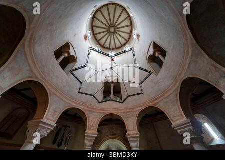 Fulda, Kath. Filialkirche a préparé Michael, Blick in die Rotunde Banque D'Images