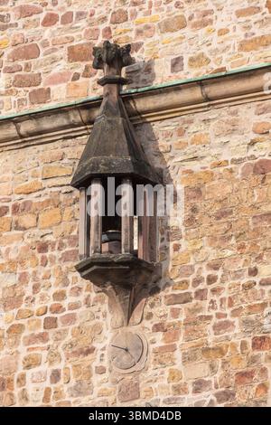 Fulda, Kath. Filialkirche créé Michael, Gotische Totenlaterne Banque D'Images