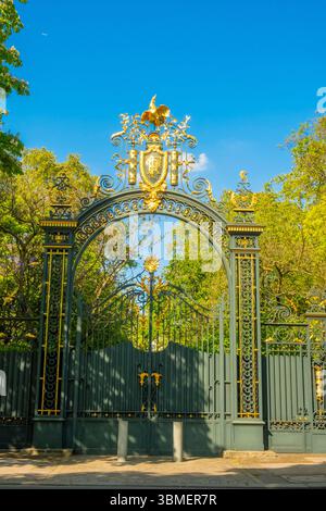 France, Paris, porte de l'Elysée Banque D'Images