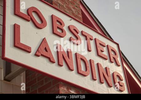 Lobster Landing, un restaurant de style « cabane de fruits de mer » à Clinton, CT, États-Unis Banque D'Images