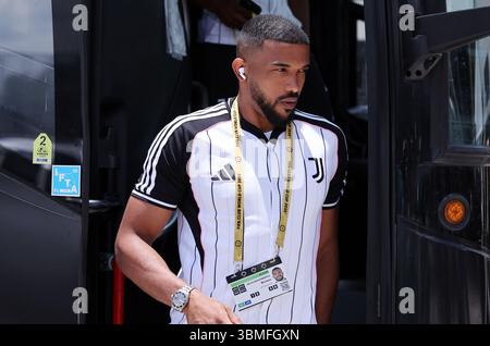 Orlando, États-Unis. 26 juin 2025. Bremer de la Juventus lors du match de Coupe du monde Juventus vs Manchester City FIFA Club au Camping World Stadium, Orlando. Le crédit photo devrait se lire comme suit : David Klein/Sportimage crédit : Sportimage Ltd/Alamy Live News Banque D'Images