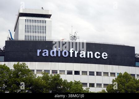 30 mai 2020, France, Paris : le bâtiment de Radio France (radiofrance) - radiodiffuseur de service public. Photo : Waltraud Grubitzsch/dpa Banque D'Images