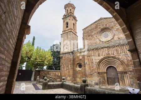 Monastère royal de Santa Maria de Veruela, abbaye cistercienne du XIIe siècle, Vera de Moncayo, province de Saragosse, Espagne, Europe Banque D'Images