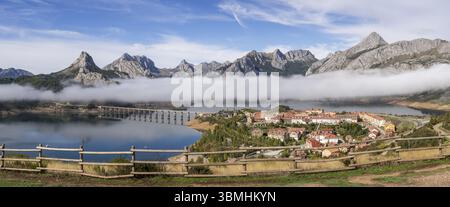 Parc régional de la montagne de Riano et Mampodre, Riano, province de Léon, communauté autonome de Castille et Léon, chaîne de montagnes cantabrique, Espagne, UE Banque D'Images