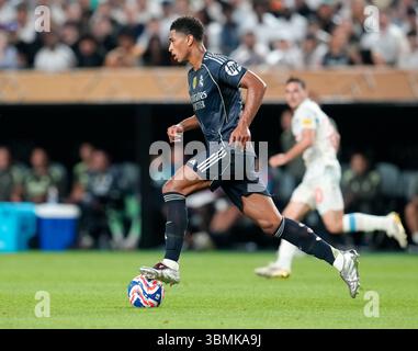 Jude Bellingham (Real Madrid CF, #5) AM Ball USA, FC Salzburg vs Real Madrid CF, Coupe du monde des clubs FIFA, Groupe H, 26.07.2025 Foto : Eibner-Pressefoto/Scott Coleman Banque D'Images