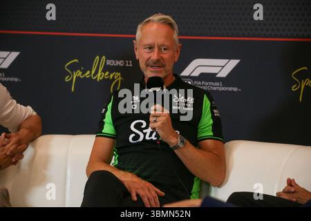 Withley pendant le Formula 1 MSC Cruises Austrian Grand Prix 2025, Spielberg, Autriche, du 26 au 29 juin - Round 11 du 24 du Championnat du monde de F1 2025 Banque D'Images