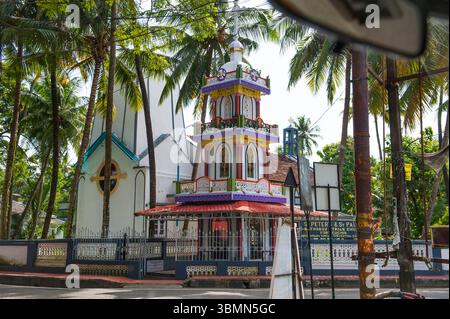 Église syrienne orthodoxe Saint-Pierre et Saint-Paul, Fort Kochi, Kochi ou Cochin, État du Kerala, Inde du Sud, Asie Banque D'Images