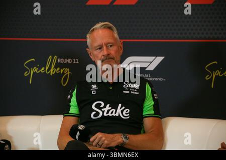 29 juin 2025, Spielberg, Styrie, Autriche : Withley pendant la formule 1 MSC Cruises Grand Prix d'Autriche 2025, Spielberg, Autriche, du 26 au 29 juin - Round 11 du 24 du Championnat du monde de F1 2025 (crédit image : © Alessio de Marco/ZUMA Press Wire) USAGE ÉDITORIAL SEULEMENT ! Non destiné à UN USAGE commercial ! Banque D'Images