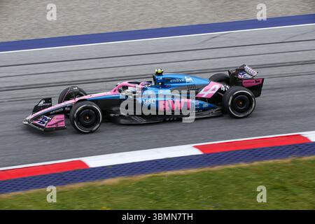 6/29/2025 - v pendant le Formula 1 MSC Cruises Austrian Grand Prix 2025, Spielberg, Autriche, du 26 au 29 juin - Round 11 des 24 du Championnat du monde de F1 2025 (photo par Alessio de Marco/Sipa USA) Banque D'Images