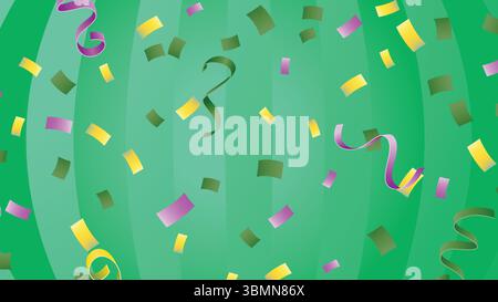 Fond de boîtes-cadeaux emballées Illustration de Vecteur