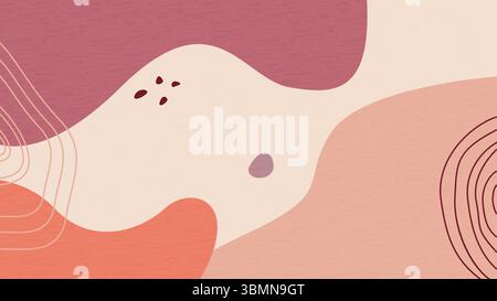 Fond abstrait de lignes aqua Illustration de Vecteur