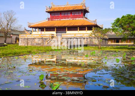 Vietnam, Hué, Citadelle, Cité Impériale Banque D'Images