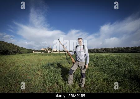 Sa Coma Factory, quartier général du général Bayo pendant le débarquement républicain, guerre civile espagnole, son Servera, Majorque, Îles Baléares, Espagne, Europe Banque D'Images