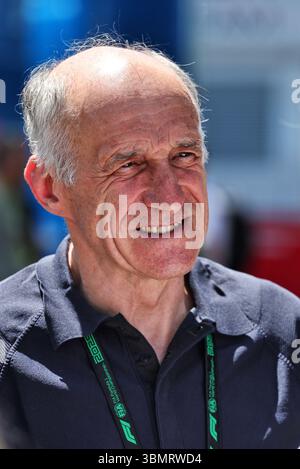 Spielberg, Autriche. 28 juin 2025. Franz Tost (AUT). 28.06.2025. Championnat du monde de formule 1, Rd 11, Grand Prix d'Autriche, Spielberg, Autriche, jour de qualification. Crédit : James Moy/Alamy Live News Banque D'Images