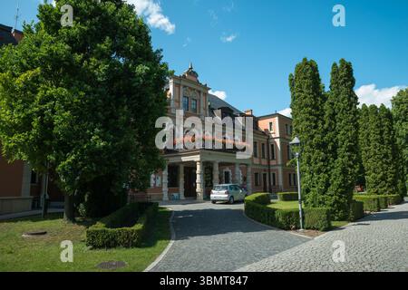 Palais de Kobierzyce, comté de Wrocław, voïvodie de basse-Silésie, Pologne, Europe Banque D'Images