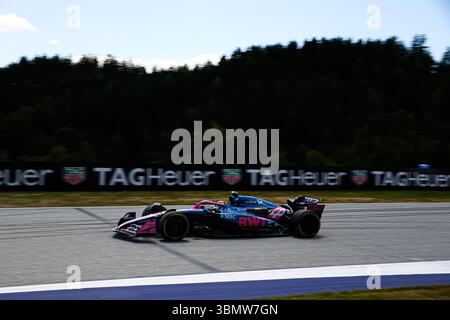 Franco Colapinto (ARG) - F1 alpine lors du Grand Prix d'Autriche de formule 1 MSC croisières 2025, Spielberg, Autriche, du 26 au 29 juin - 11e tour du 24 du Championnat du monde de F1 2025 Banque D'Images