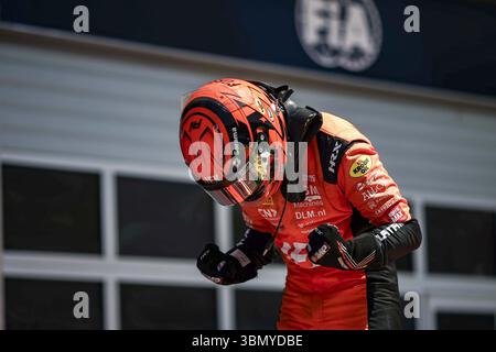 Spielberg, Autriche. 29 juin 2025. VERSCHOOR Ricard (nld), MP Motorsport, Dallara F2 2024, portrait lors de la 7ème manche du Championnat FIA de formule 2 2025 du 27 au 29 juin 2025 sur le Red Bull Ring, à Spielberg, Autriche crédit : Agence photo indépendante/Alamy Live News Banque D'Images