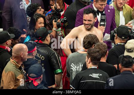 Anaheim, États-Unis. 28 juin 2025. Julio Cesar Chavez Jr. interviewé au Honda Center à Anaheim, CA le 28 juin 2025. (Photo de Corine Solberg/Sipa USA) crédit : Sipa USA/Alamy Live News Banque D'Images