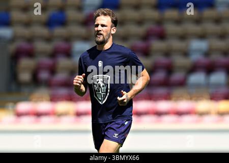 Ben Reynolds de Featherstone Rovers avant le match de championnat Betfred York City Knights vs Featherstone Rovers au LNER Community Stadium, York, Royaume-Uni, 29 juin 2025 (photo de Sam Eaden/images d'actualités) Banque D'Images