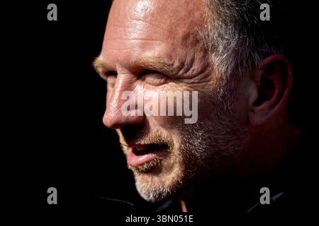 Spielberg, Autriche. 29 juin 2025. SPIELBERG - Christian Horner (Red Bull Racing), patron de l'équipe, s'adresse à la presse après la fin du Grand Prix d'Autriche. ANP SANDER KING Credit : ANP/Alamy Live News Banque D'Images