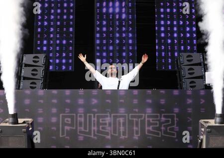 David Purisez live beim Rainbow Festival 2025 AM Fühlinger See. Köln, 28.06.2025 *** David Puprésentez en live au Rainbow Festival 2025 à Fühlinger See Cologne, 28 06 2025 Foto:xxF.xZeisingx/xFuturexImagex Rainbow 5580 Banque D'Images