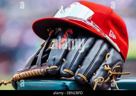 Marietta, GA, États-Unis. 29 juin 2025. Truist Field accueille le match de la Ligue majeure de baseball pour les Phillies de Philadelphie contre les Braves d'Atlanta à Marietta, Géorgie, États-Unis. Les Phillies en visite gagnent la partie, 2-1. (Crédit image : © Walter G. Arce Sr./ASP via ZUMA Press Wire) USAGE ÉDITORIAL SEULEMENT ! Non destiné à UN USAGE commercial ! Banque D'Images