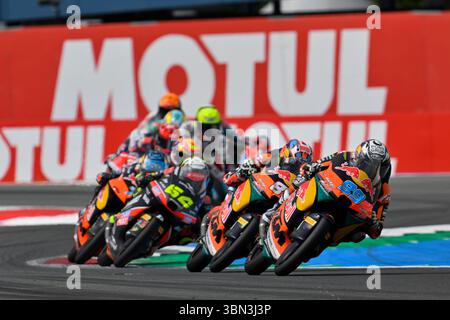 99 RUEDA José Antonio (spa), Red Bull KTM Ajo, action lors du Grand Prix Moto3 Motul 2025 des pays-Bas, GP des pays-Bas, sur le TT circuit Assen, du 27 au 29 juin, aux pays-Bas - photo Studio Milagro / DPPI Banque D'Images