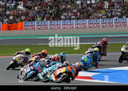 99 RUEDA José Antonio (spa), Red Bull KTM Ajo, action lors du Grand Prix Moto3 Motul 2025 des pays-Bas, GP des pays-Bas, sur le TT circuit Assen, du 27 au 29 juin, aux pays-Bas - photo Studio Milagro / DPPI Banque D'Images