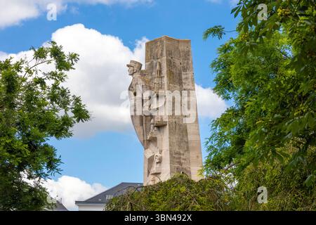 France, hauts-de-France, Picardie, somme, Amiens. Place du Maréchal Joffre Banque D'Images