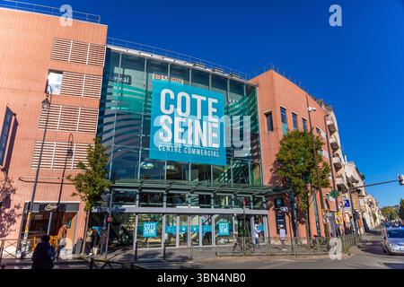 France, ile-de-France, Val-d'Oise, Argenteuil. Côte Seine Banque D'Images
