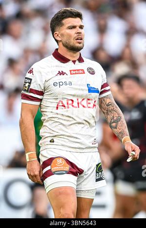 Paris, France. 28 juin 2025. Matthieu Jalibert lors de la finale du Top 14 de rugby à xv français stade Toulousain de Toulouse VS Union Bordeaux Begles UBB au stade de France à Paris, France le 28 juin 2025. Crédit : Victor Joly/Alamy Live News Banque D'Images