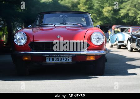 Fiat Spider 1979 cabriolet Banque D'Images