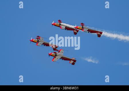 Royal Jordanian Falcons au BA115 Air Show 2025 à Orange, France Banque D'Images