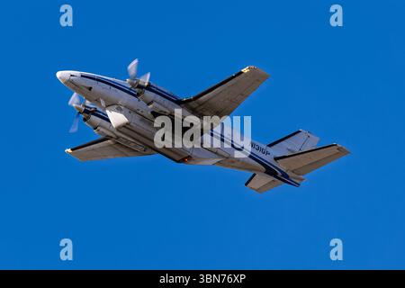 Sky Harbor Airport 6-14-2025 Phoenix AZ États-Unis Ameriflite Beechcraft C99 N131GP départ de Phoenix Sky Harbor Intl. Aéroport. Banque D'Images