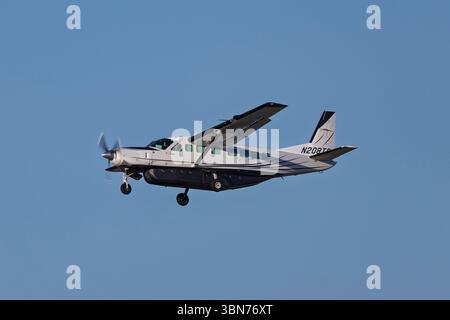 Sky Harbor Airport 6-14-2025 Phoenix AZ USA South Aero Cessna 208B N208TR Phoenix Sky Harbor Intl. Aéroport. Banque D'Images