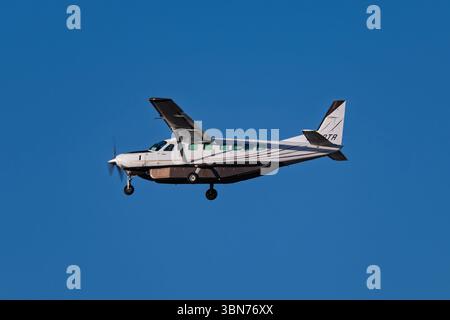 Sky Harbor Airport 6-14-2025 Phoenix AZ USA South Aero Cessna 208B N208TR Phoenix Sky Harbor Intl. Aéroport. Banque D'Images