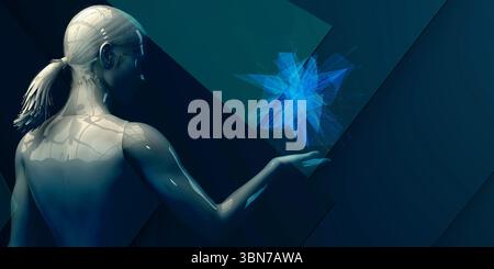 Le Big Data et le Cloud Computing Solution en ligne Banque D'Images