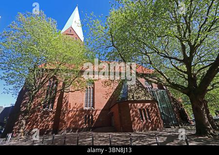 Église Saint-Nicolas, le plus ancien bâtiment de Kiel Banque D'Images