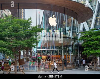 Apple Central World, Bangkok, Thaïlande Banque D'Images