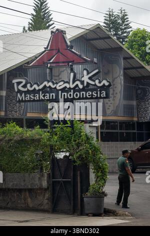 Jakarta, Indonésie - 30 janvier 2025 : restaurant Rumahku au Bintaro Jaya Banque D'Images