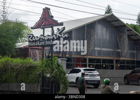 Jakarta, Indonésie - 30 janvier 2025 : restaurant Rumahku au Bintaro Jaya Banque D'Images