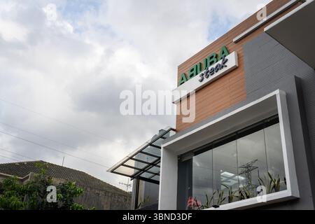 Jakarta, Indonésie - 30 janvier 2025 : steak d'Abuba au Bintaro Jaya Banque D'Images