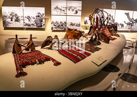 1 février 2025, Qatar Doha : diverses expositions au musée national du Qatar , doha, Banque D'Images
