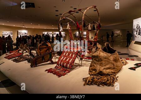 1 février 2025, Qatar Doha : diverses expositions au musée national du Qatar , doha, Banque D'Images