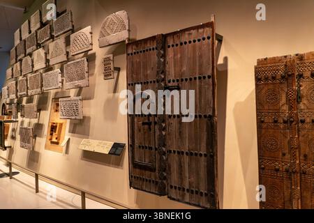 1 février 2025, Qatar Doha : diverses expositions au musée national du Qatar , doha, Banque D'Images