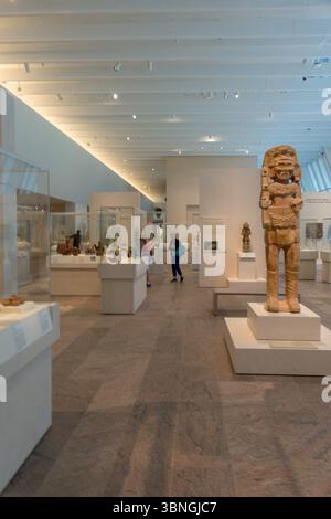 Michael C. Rockefeller Wing, Arts of Africa, the Ancient Americas, and Oceania, Metropolitan Museum of Art, New York City, États-Unis Banque D'Images