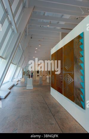 Michael C. Rockefeller Wing, Arts of Africa, the Ancient Americas, and Oceania, Metropolitan Museum of Art, New York City, États-Unis Banque D'Images