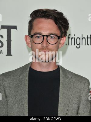 Daniel Thrace à la projection du festival FrightFest « How to Kill Monsters », jour 2, Cineworld Leicester Square, Leicester Square, le vendredi 25 août 2023 à Londres, Angleterre, Royaume-Uni. CAP/CAN ©CAN/Capital Pictures Banque D'Images