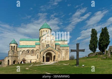 Cathédrale de Bagrati, cathédrale de Kutaisi, ancien site du patrimoine mondial de l'UNESCO, Kutaisi, Imeretia, Géorgie Banque D'Images
